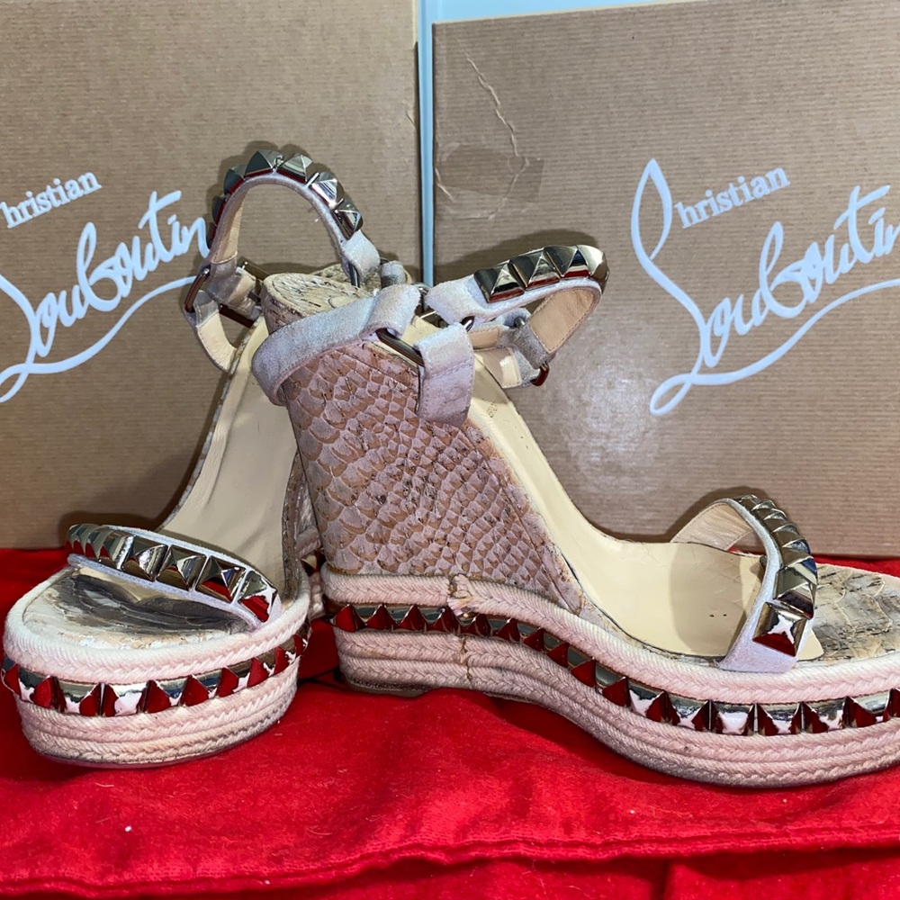 Christian Louboutin cataclou wedge